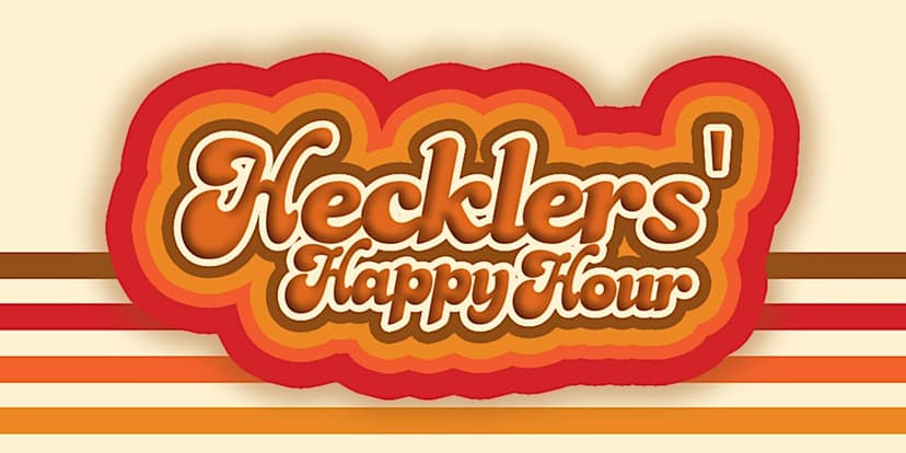 Hecklers Happy Hour - Chicago Interactive Stand-Up Comedy Show Logo
